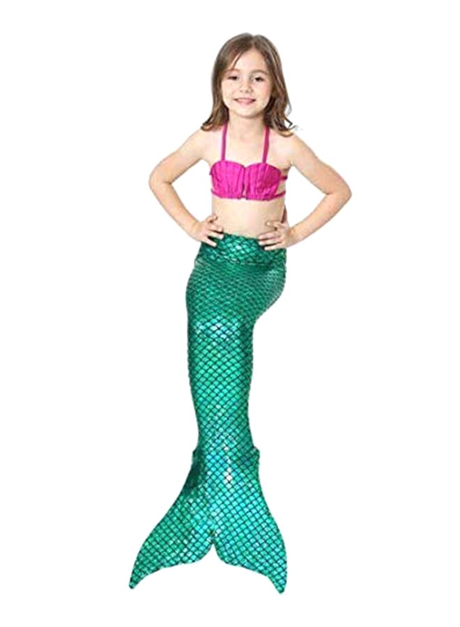 J&J 3-Piece Mermaid Swimming Suit Set 110cm  - Image 2