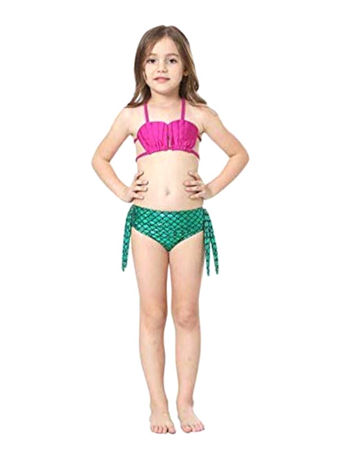 J&J 3-Piece Mermaid Swimming Suit Set 110cm  - Image 3