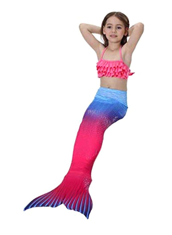 J&J 3-Piece Mermaid Swimming Suit With Bikini Set 140cm  - Image 2
