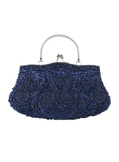 Trendy Evening Clutch Bag Blue