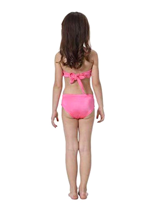 J&J 5-Piece Mermaid Swimming Suit With Bikini Set 130cm  - Image 4