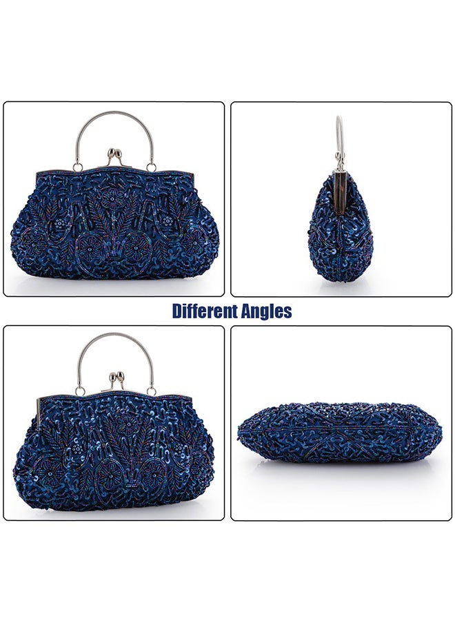 Generic - Trendy Evening Clutch Bag Blue - Image 1
