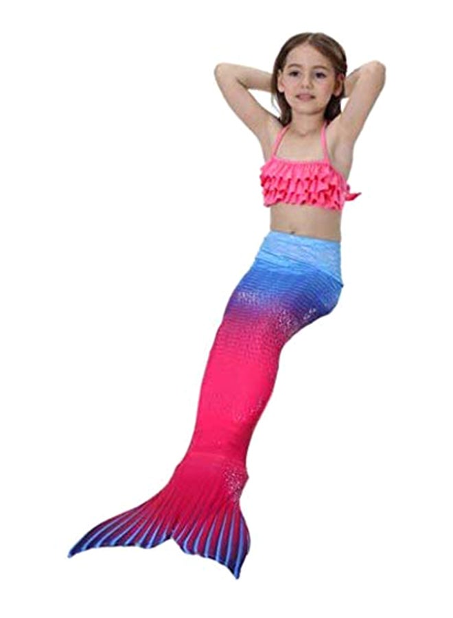 J&J 3-Piece Mermaid Swimming Suit With Bikini Set 120cm  - Image 2