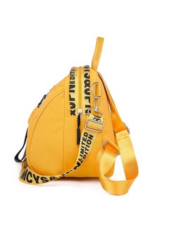 Beauenty High Quality Casual Backpack Yellow/Black  - Image 3