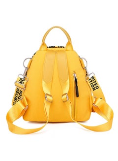 Beauenty High Quality Casual Backpack Yellow/Black  - Image 2