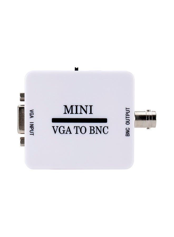 Generic - Adapter Convertor Digital Switcher Box for HDTV Monitor White - Image 1