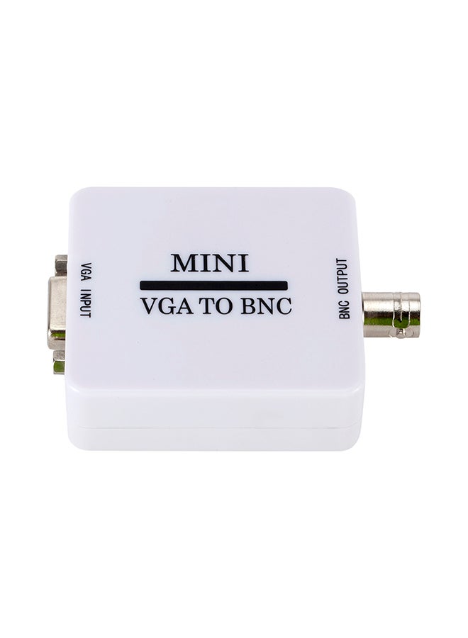 Generic - Adapter Convertor Digital Switcher Box for HDTV Monitor White - Image 1