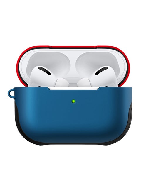 2-In-1 Protective Case For AirPods Pro Red/Blue