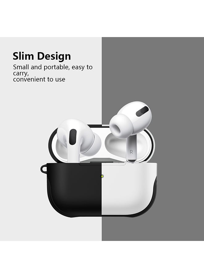 2-In-1 Protective Case For AirPods Pro Red/Blue