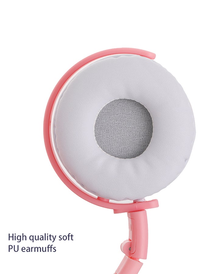 On-Ear Cat Ear Headphones White  - Image 4
