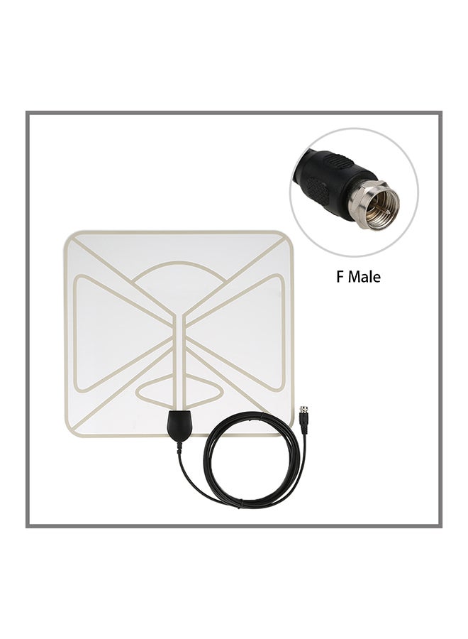 Generic - Digital Indoor Antenna HDTV High Gain 35 Miles Clear - Image 1