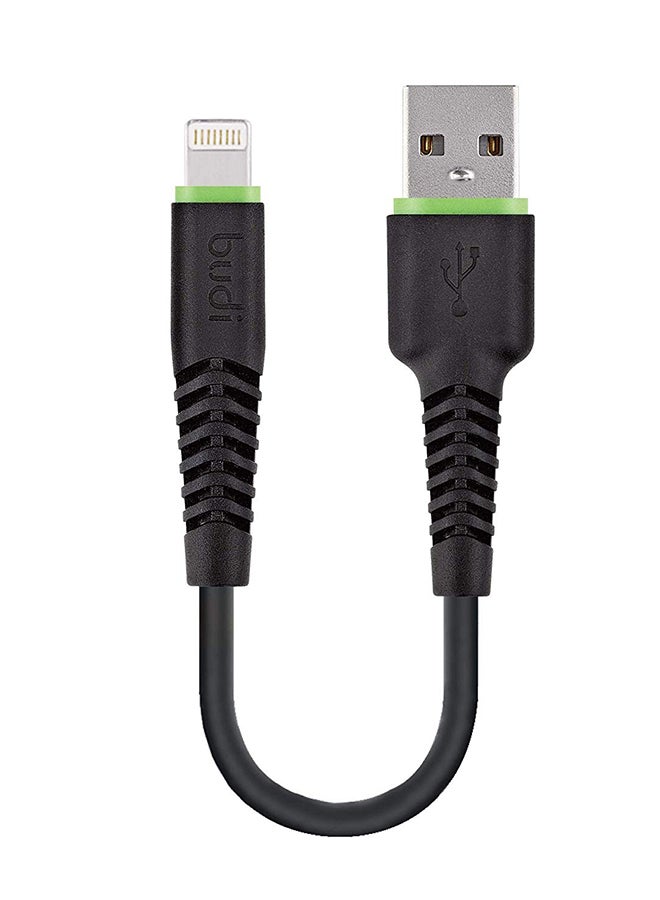 بودي كابل Lightning لشحن الموبايل أسود - Image 1
