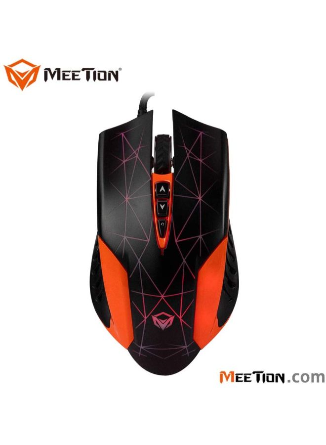 ميشين مجموعة لوحة مفاتيح USB لجهاز الألعاب برتقالي/أسود - Image 4