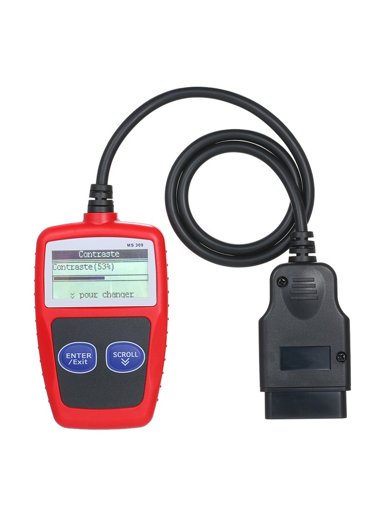Multi-funcion Automotive Health Duagnostic Scanner Red 11x2.20x6.90centimeter  - Image 1