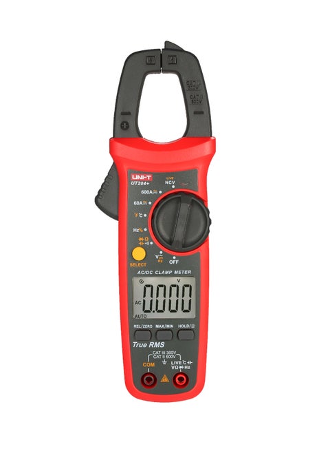 Multi-Function Clamp Meter Multicolour 23.50x5.30x9.20cm