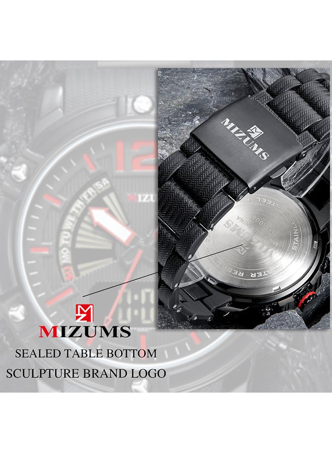 ميزومس ساعة يد رقمية وبعقارب مصنوعة من المعدن طراز J4374-1 unisex - Image 2