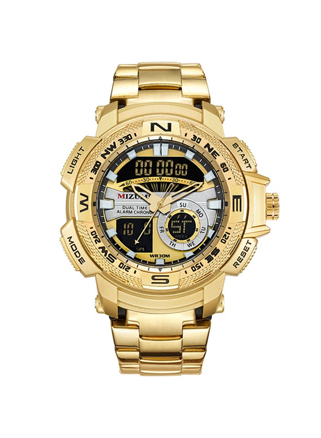 ميزومس ساعة يد رقمية وبعقارب مصنوعة من المعدن طراز J4373-1 unisex - Image 1