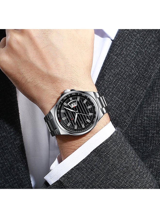 كارين ساعة يد رقمية بسوار من المعدن طراز J4363S-B - Image 5