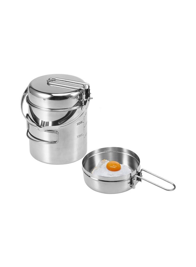 Generic Portable Outdoor Camping Backpacking Pot 1Liters  - Image 2