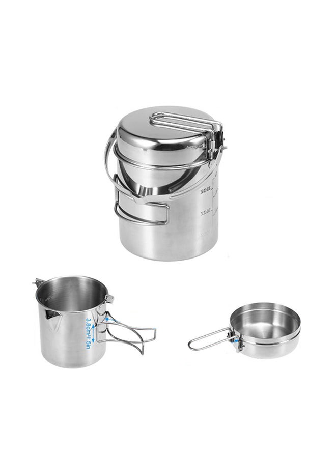 Generic Portable Outdoor Camping Backpacking Pot 1Liters  - Image 3