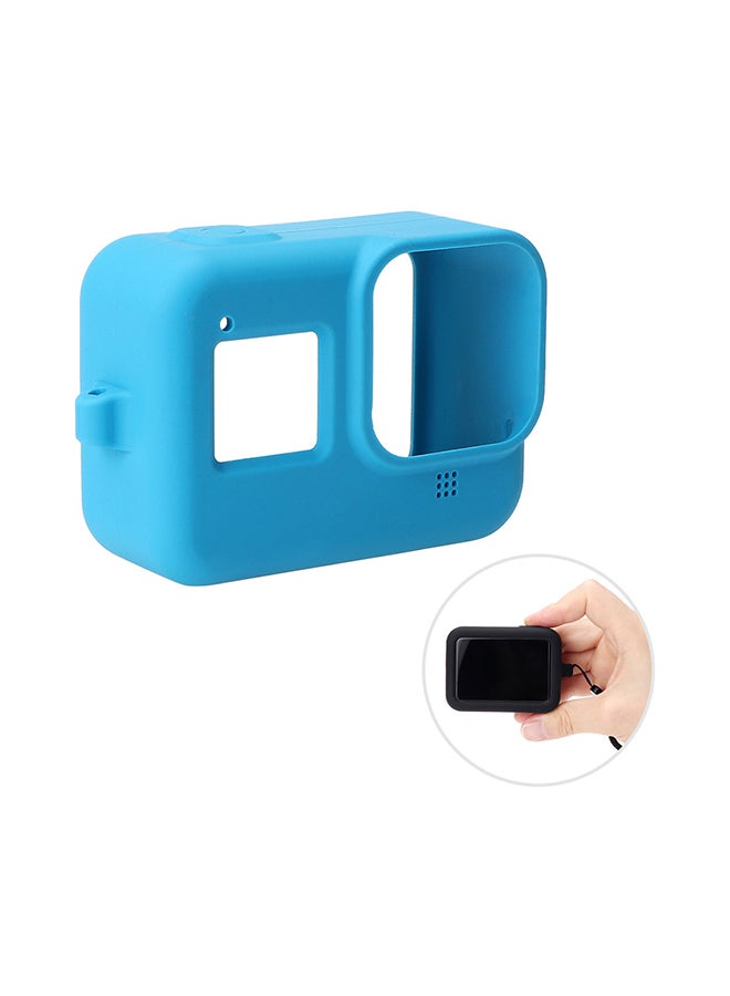 Silicone Protective Housing GoPro Hero 8 Action Camera Case Blue  - Image 1