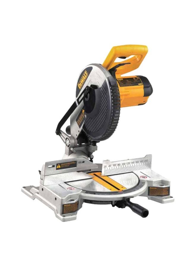 DEWALT Compound Mitre Saw Silver/Black/Yellow - Image 1