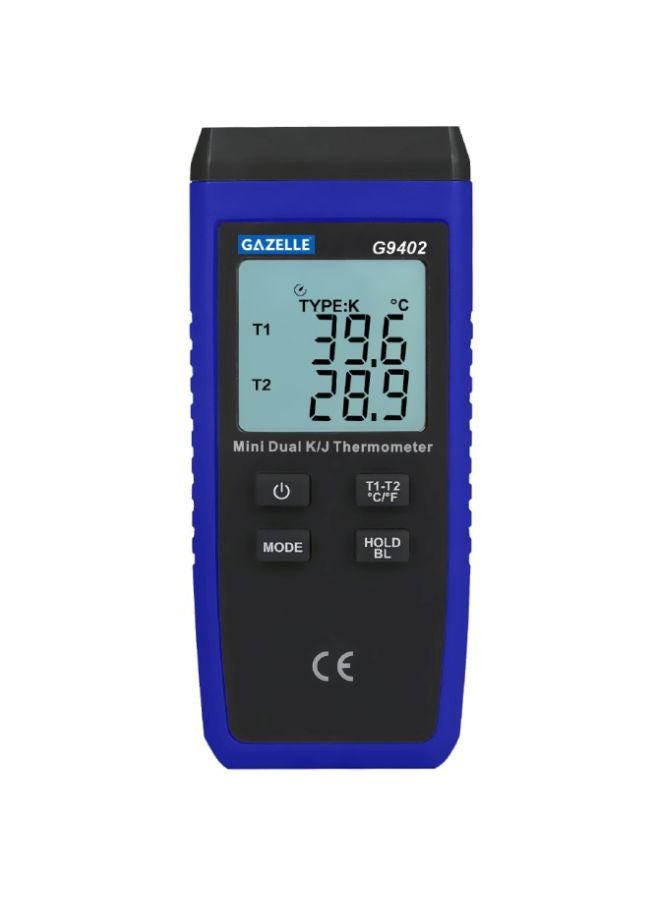 Gazelle Mini Contact Type Thermometer Blue/Black  - Image 1