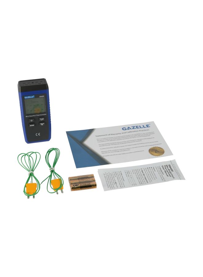 Gazelle Mini Contact Type Thermometer Blue/Black  - Image 3