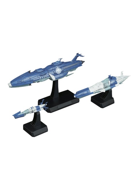 Gundam Space Battleship Yamato With Yunagi Combined Cosmo Fleet Star Blazers Model Set BAN215636