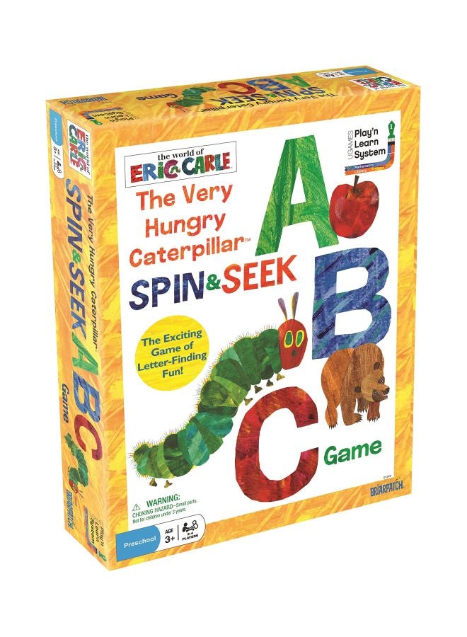 Briarpatch Very Hungry Caterpillar Spin And Seek ABC Game 01249 - Image 2