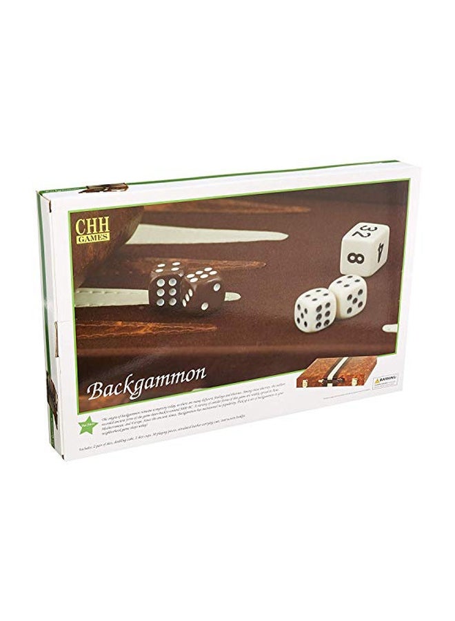 CHH - Recreational Backgammon Board Game 3011M - Image 1