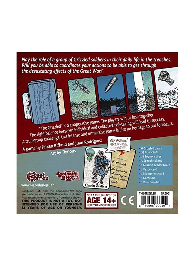 CMON The Grizzled Cooperative Card Game CMNGRZ0001 - Image 2