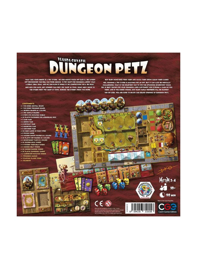 Czech Games - Dungeon Petz Board Game 00015CGE - Image 1