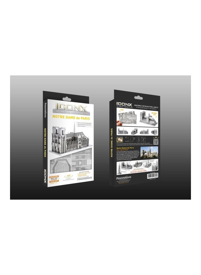Fascinations Iconx Us Capitol 3D Metal Model Kit ICX002  - Image 2