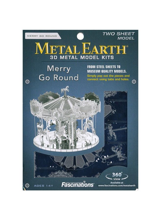 Fascinations Merry Go Round 3D Laser Cut Model MMS089 - Image 4