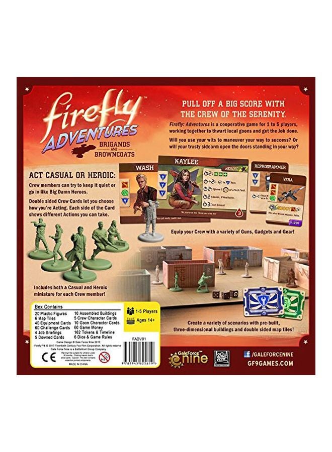 Gale Force Nine - Brigands And Browncoats Board Game FADV01 - Image 1