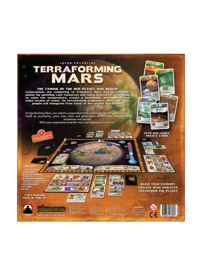 Indie Boards & Cards - Terraforming Mars Board Game 6005SG - Image 1