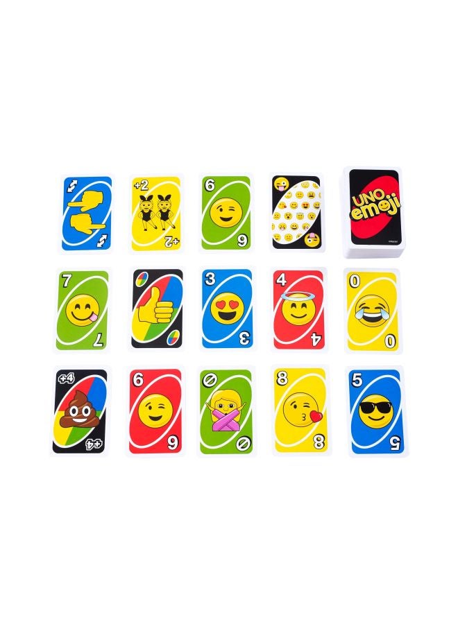 ماتيل جيمز لعبة بطاقات أونو إيموجي طراز DYC15 - Image 3