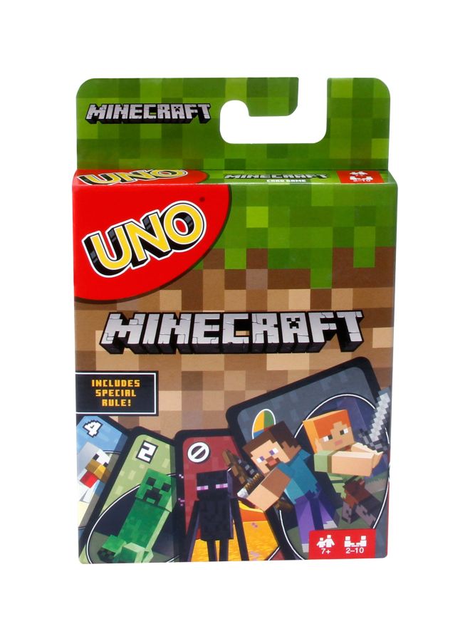 Mattel Games UNO Minecraft Card Game - Image 2