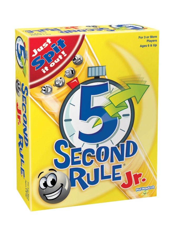 PlayMonster - 5 Second Rule Junior Just Spit It Out Board Game 7424 - Image 1