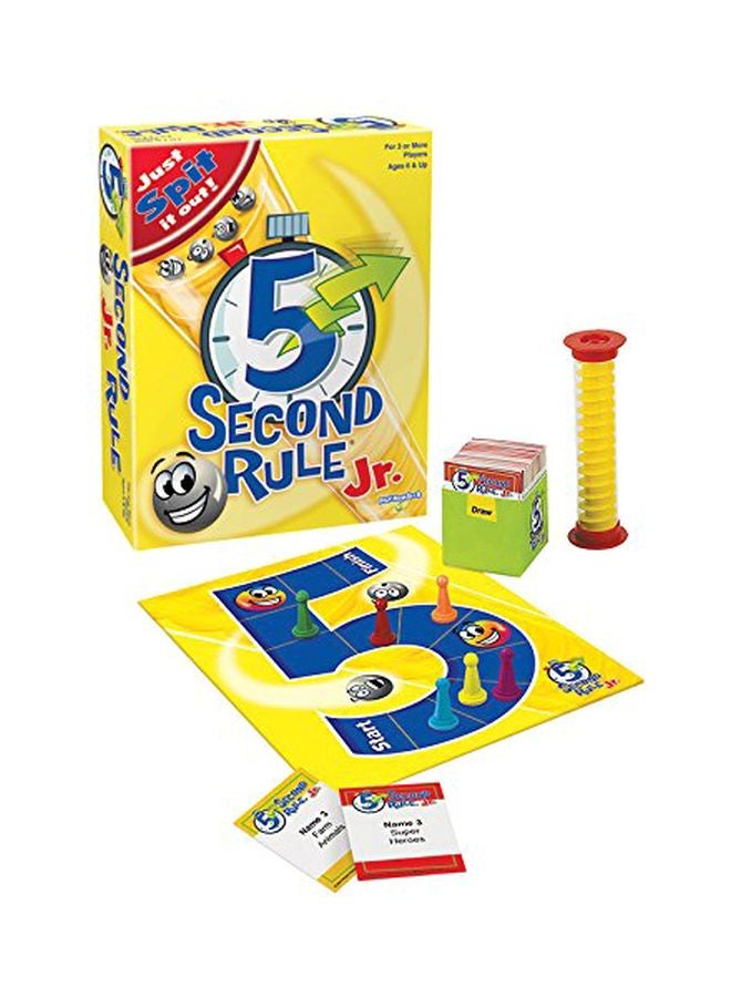 PlayMonster - 5 Second Rule Junior Just Spit It Out Board Game 7424 - Image 1