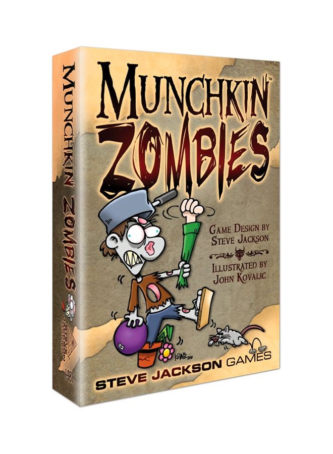 STEVE JACKSON GAMES - Munchkin Zombies Card Game 1481SJG - Image 1