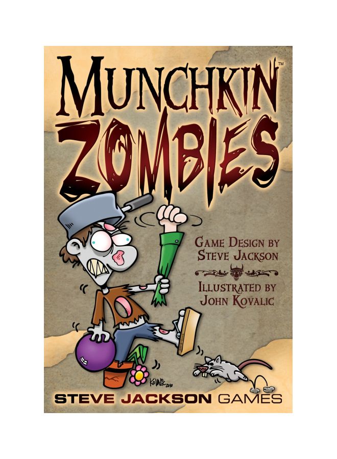 STEVE JACKSON GAMES - Munchkin Zombies Card Game 1481SJG - Image 1