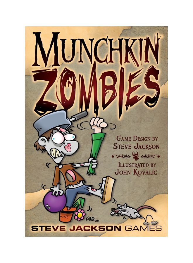 STEVE JACKSON GAMES - Munchkin Zombies Card Game 1481SJG - Image 1