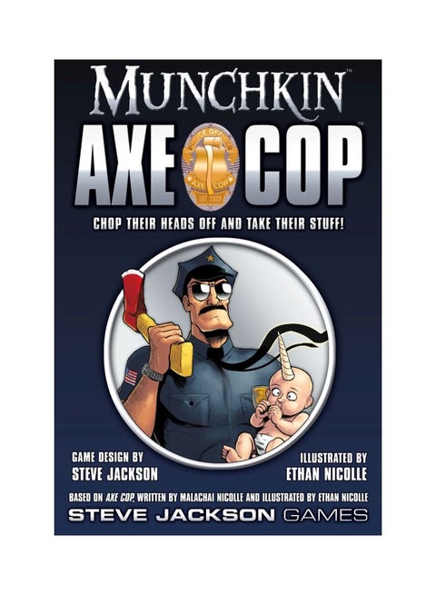 Munchkin Axe Cop Card Game 4401SJG