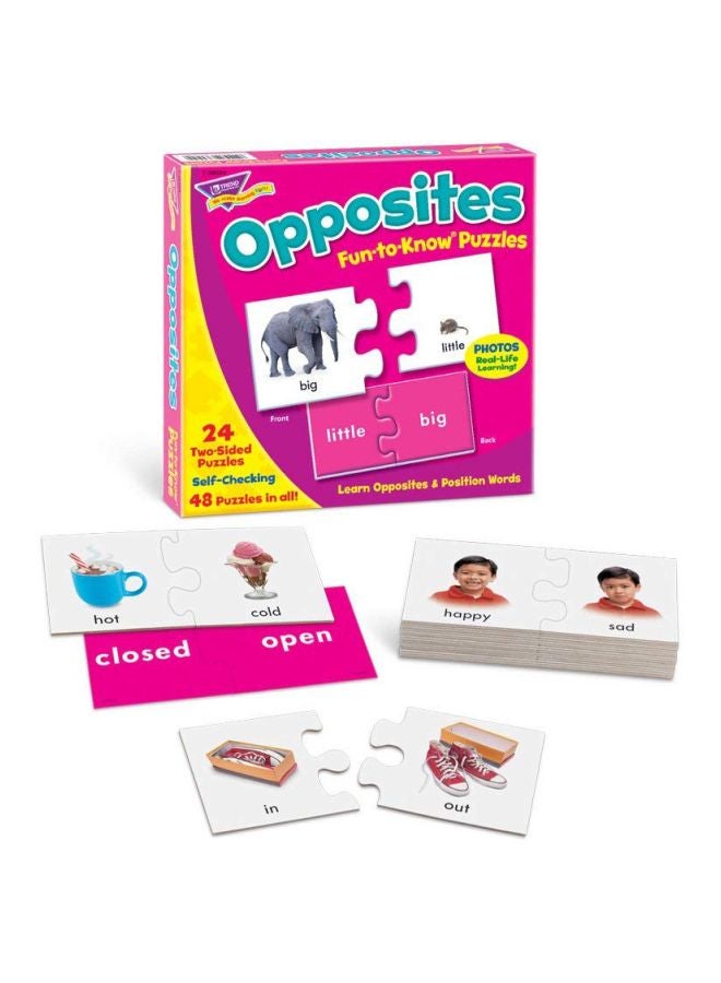 تريند إنتربرايزس إنك مجموعة لعبة بازل المتضادات طراز T-36004 - Image 2