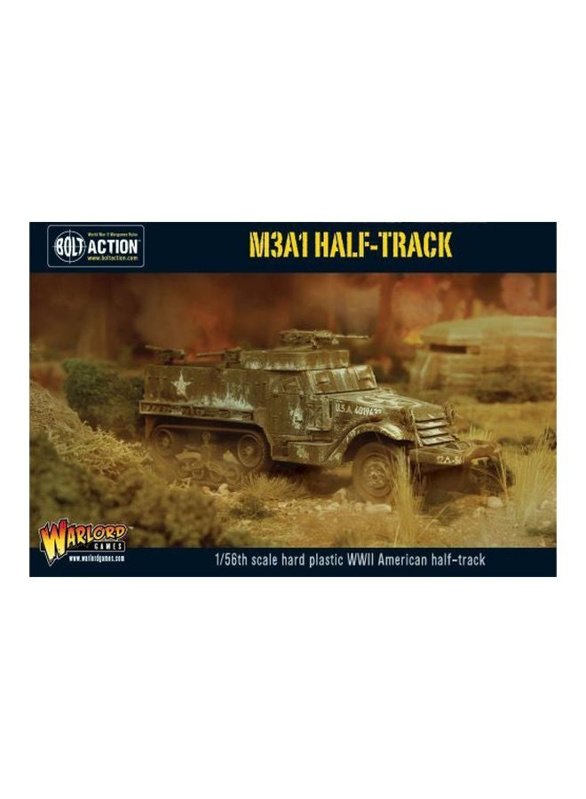 WARLORD M3A1 Half-Track Military Wargaming Model Kit 402013010  - Image 2