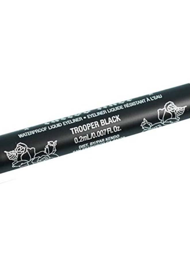 Kat Von D Tattoo A Trooper Liquid Eye Liner Black  - Image 2