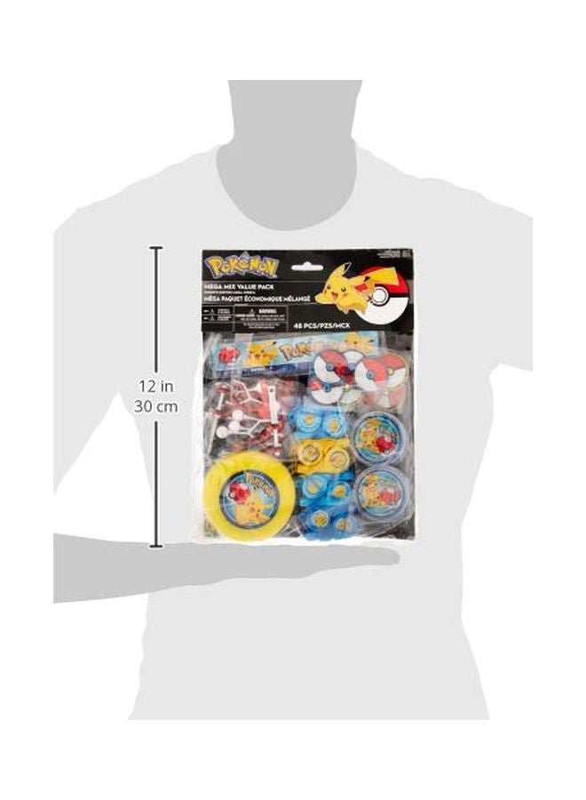 Amscan 48-Piece Pokemon Mega Mix Pack - Image 3