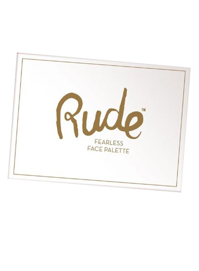 RUDE cosmetics - Long Lasting Fearless Face Highlighter Palette Multicolour - Image 1
